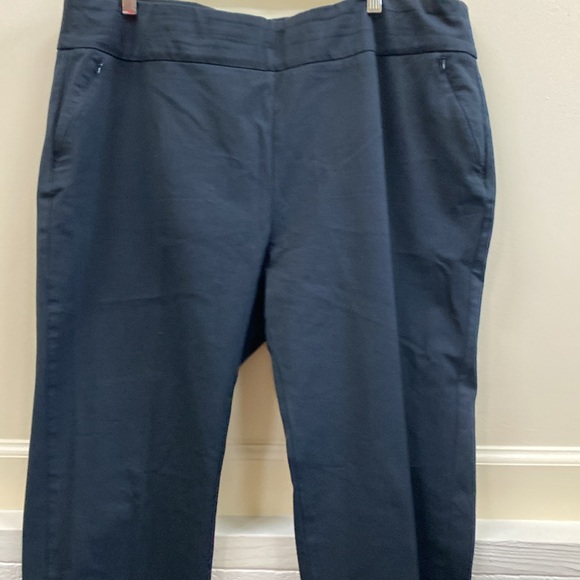 Soft Surroundings women’s plus size 1X black stretchy pants - Picture 3 of 6